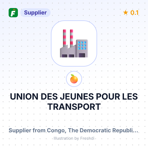 UNION DES JEUNES POUR LES TRANSPORT – summary card, no photo uploaded yet