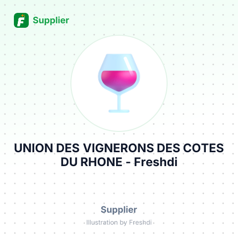 UNION DES VIGNERONS DES COTES DU RHONE – summary card, no photo uploaded yet