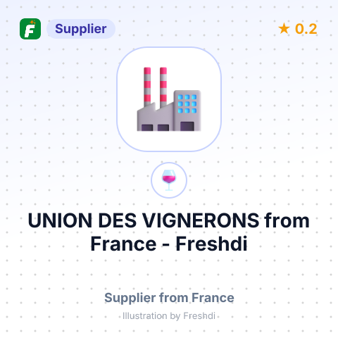UNION DES VIGNERONS – summary card, no photo uploaded yet