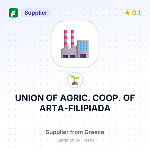 UNION OF AGRIC. COOP. OF ARTA-FILIPIADA – summary card, no photo uploaded yet