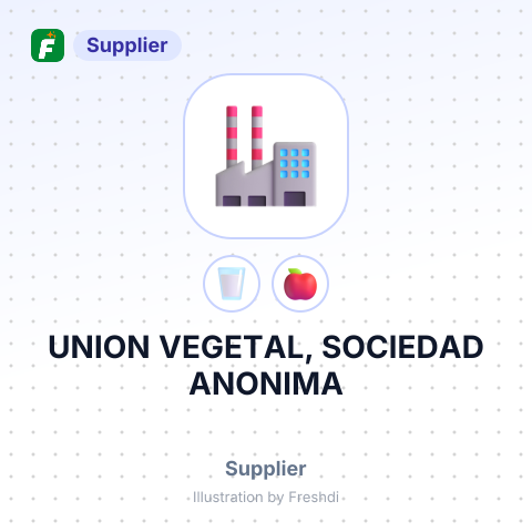 UNION VEGETAL, SOCIEDAD ANONIMA – summary card, no photo uploaded yet