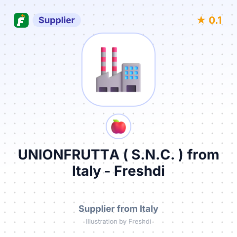 UNIONFRUTTA ( S.N.C. ) – summary card, no photo uploaded yet