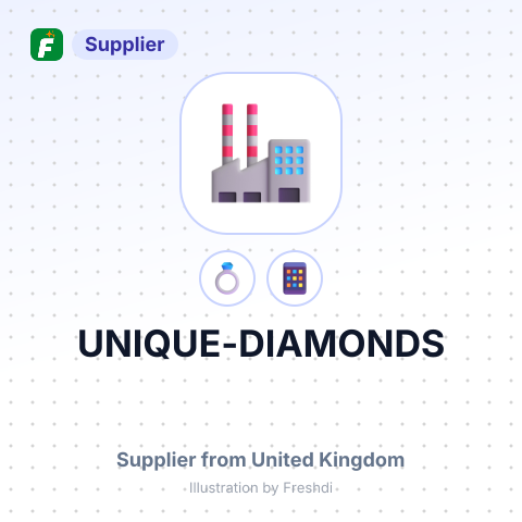 UNIQUE-DIAMONDS – summary card, no photo uploaded yet
