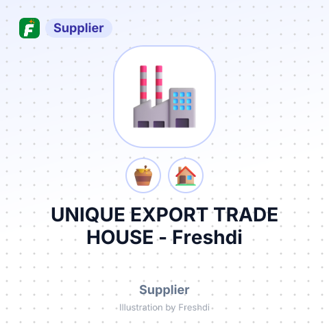 UNIQUE EXPORT TRADE HOUSE – summary card, no photo uploaded yet