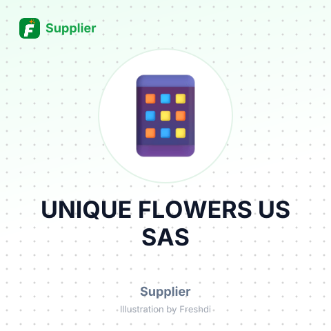 UNIQUE FLOWERS US SAS – summary card, no photo uploaded yet