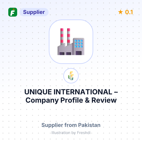 UNIQUE INTERNATIONAL – summary card, no photo uploaded yet