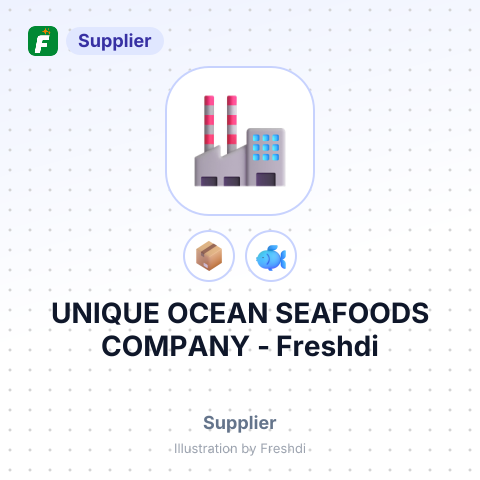 UNIQUE OCEAN SEAFOODS COMPANY – summary card, no photo uploaded yet