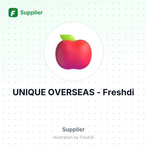 UNIQUE OVERSEAS – summary card, no photo uploaded yet