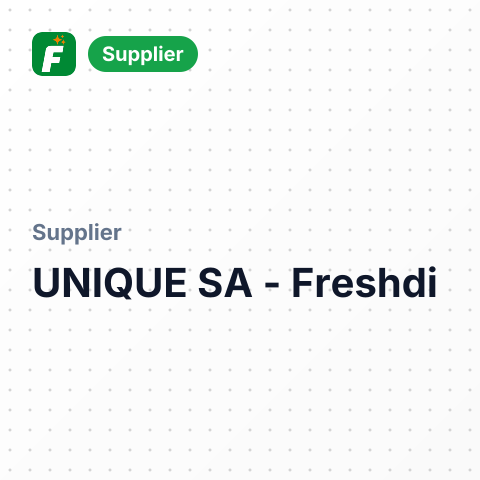 UNIQUE SA – summary card, no photo uploaded yet