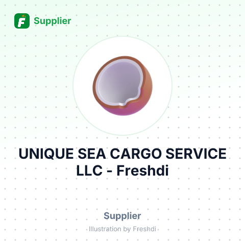 UNIQUE SEA CARGO SERVICE LLC – summary card, no photo uploaded yet