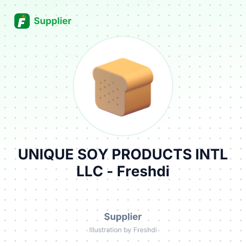 UNIQUE SOY PRODUCTS INTL LLC – summary card, no photo uploaded yet