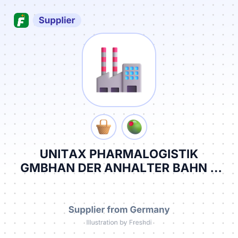 UNITAX PHARMALOGISTIK GMBHAN DER ANHALTER BAHN 2 14979 GROSSBEEREN НІМЕЧЧИНА – summary card, no photo uploaded yet