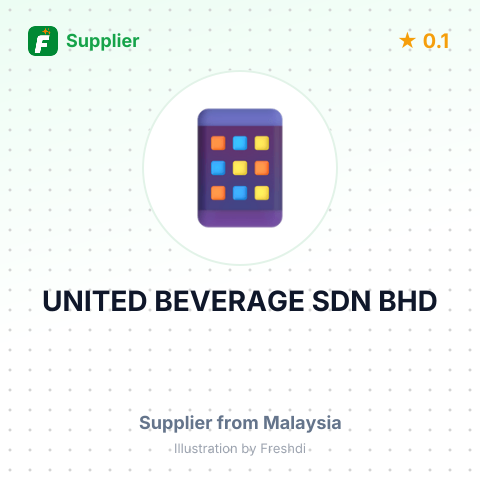 UNITED BEVERAGE SDN BHD – summary card, no photo uploaded yet