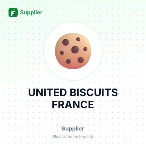 UNITED BISCUITS FRANCE – summary card, no photo uploaded yet