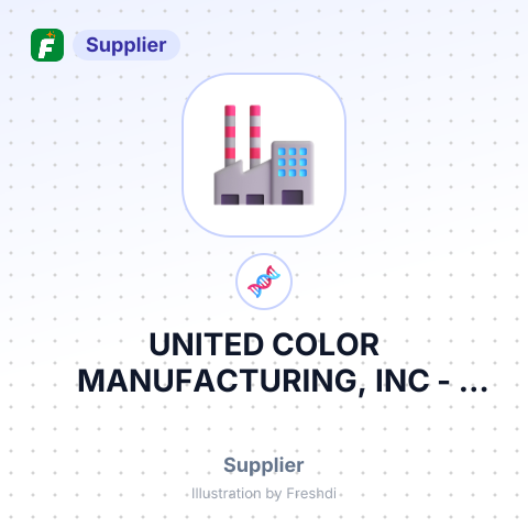 UNITED COLOR MANUFACTURING, INC – summary card, no photo uploaded yet