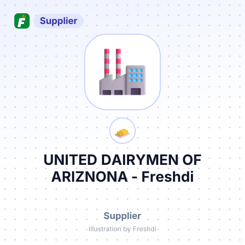 UNITED DAIRYMEN OF ARIZNONA – summary card, no photo uploaded yet