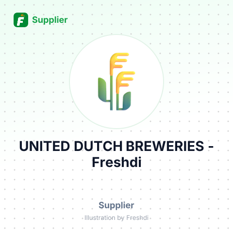 UNITED DUTCH BREWERIES – summary card, no photo uploaded yet
