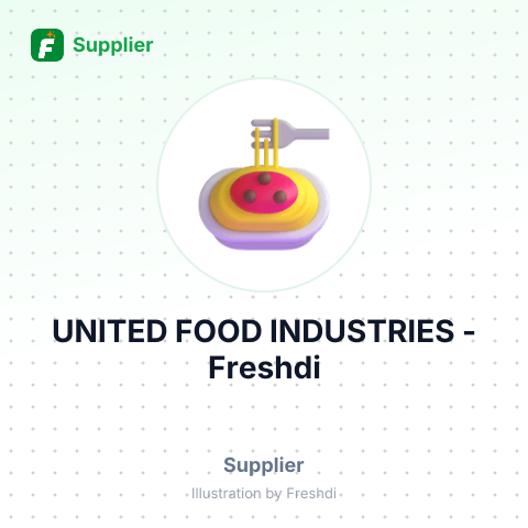 UNITED FOOD INDUSTRIES – summary card, no photo uploaded yet