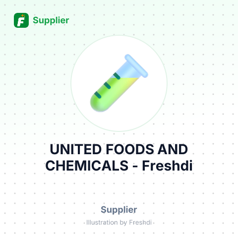 UNITED FOODS AND CHEMICALS – summary card, no photo uploaded yet