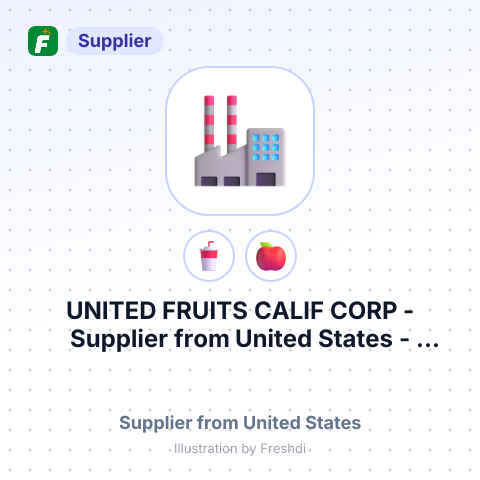 UNITED FRUITS CALIF CORP – summary card, no photo uploaded yet