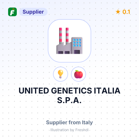 UNITED GENETICS ITALIA S.P.A. – summary card, no photo uploaded yet
