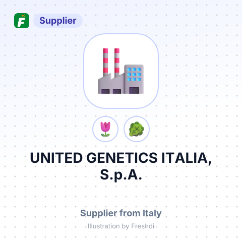 UNITED GENETICS ITALIA, S.p.A. – summary card, no photo uploaded yet