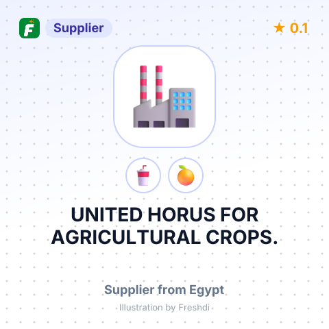 UNITED HORUS FOR AGRICULTURAL CROPS. – summary card, no photo uploaded yet