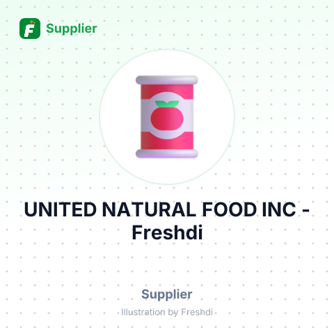 UNITED NATURAL FOOD INC – summary card, no photo uploaded yet