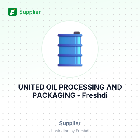 UNITED OIL PROCESSING AND PACKAGING – summary card, no photo uploaded yet