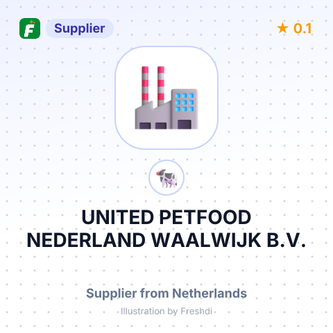 UNITED PETFOOD NEDERLAND WAALWIJK B.V. – summary card, no photo uploaded yet