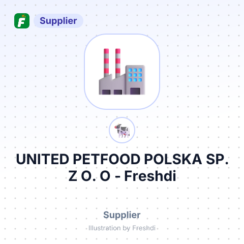 UNITED PETFOOD POLSKA SP. Z O. O – summary card, no photo uploaded yet