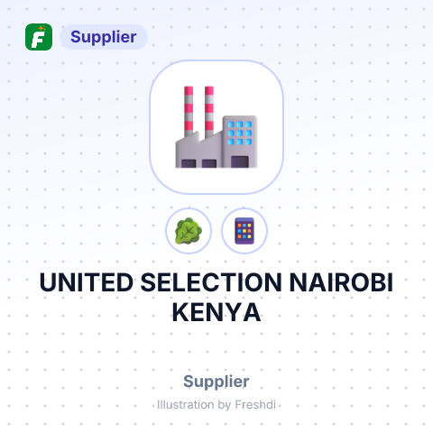 UNITED SELECTION NAIROBI KENYA – summary card, no photo uploaded yet