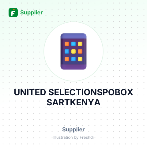 UNITED SELECTIONSPOBOX SARTKENYA – summary card, no photo uploaded yet