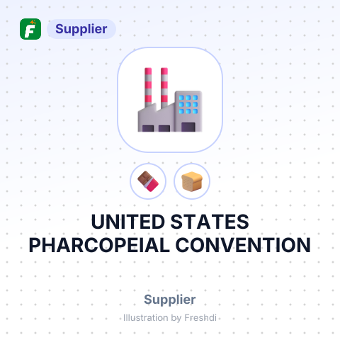 UNITED STATES PHARCOPEIAL CONVENTION – summary card, no photo uploaded yet