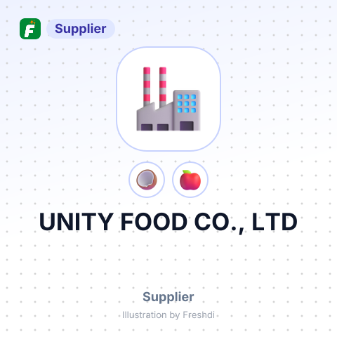 UNITY FOOD CO., LTD – summary card, no photo uploaded yet