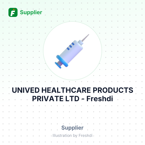 UNIVED HEALTHCARE PRODUCTS PRIVATE LTD – summary card, no photo uploaded yet