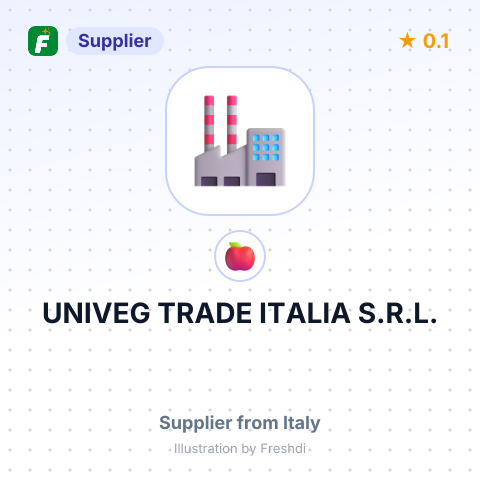 UNIVEG TRADE ITALIA S.R.L. – summary card, no photo uploaded yet