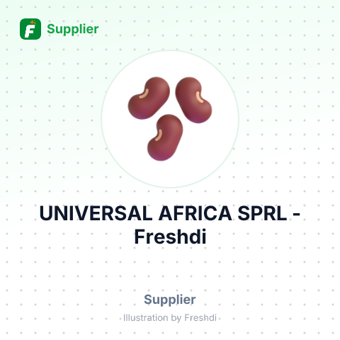 UNIVERSAL AFRICA SPRL – summary card, no photo uploaded yet