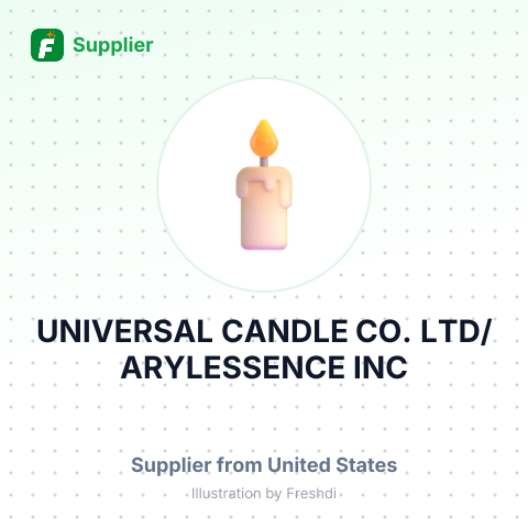 UNIVERSAL CANDLE CO., LTD/ARYLESSENCE INC – summary card, no photo uploaded yet