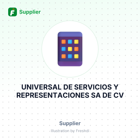 UNIVERSAL DE SERVICIOS Y REPRESENTACIONES SA DE CV – summary card, no photo uploaded yet