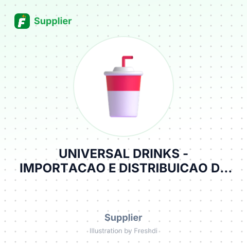 UNIVERSAL DRINKS - IMPORTACAO E DISTRIBUICAO DE BEBIDAS, LDA – summary card, no photo uploaded yet