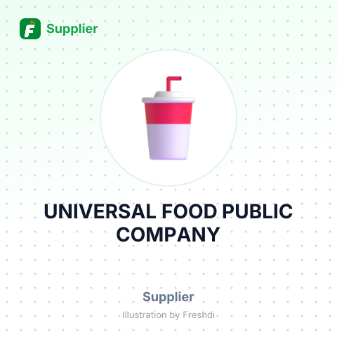 UNIVERSAL FOOD PUBLIC COMPANY – summary card, no photo uploaded yet