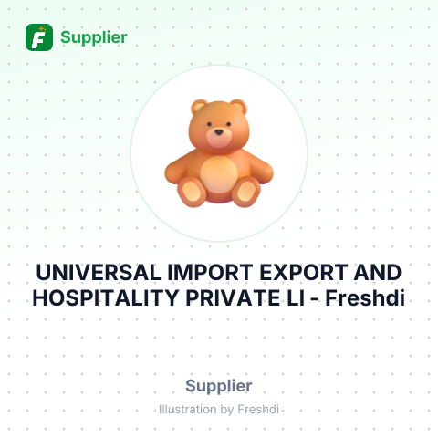 UNIVERSAL IMPORT EXPORT AND HOSPITALITY PRIVATE LI – summary card, no photo uploaded yet