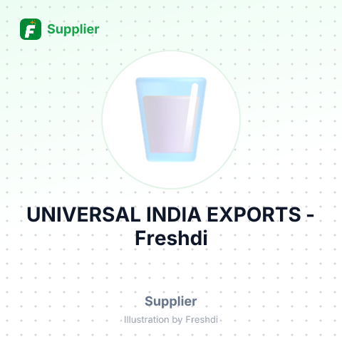 UNIVERSAL INDIA EXPORTS – summary card, no photo uploaded yet