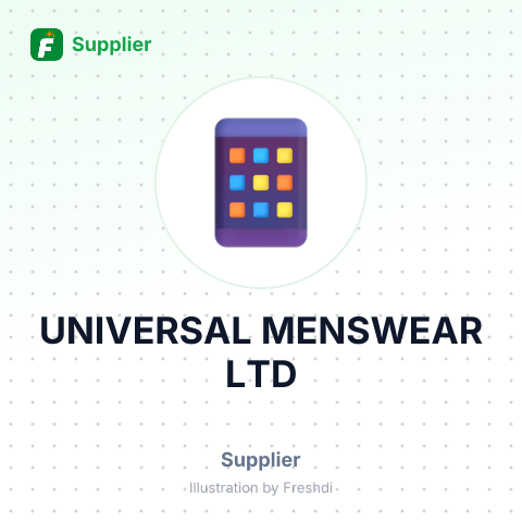 UNIVERSAL MENSWEAR LTD – summary card, no photo uploaded yet
