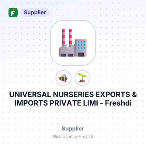 UNIVERSAL NURSERIES EXPORTS & IMPORTS PRIVATE LIMI – summary card, no photo uploaded yet