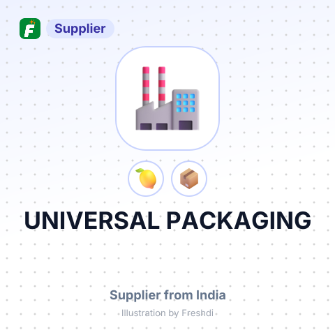 UNIVERSAL PACKAGING – summary card, no photo uploaded yet