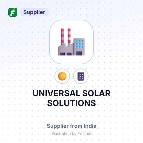 UNIVERSAL SOLAR SOLUTIONS – summary card, no photo uploaded yet