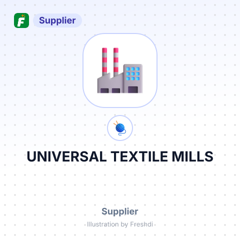 UNIVERSAL TEXTILE MILLS – summary card, no photo uploaded yet
