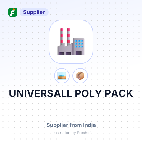 UNIVERSALL POLY PACK – summary card, no photo uploaded yet